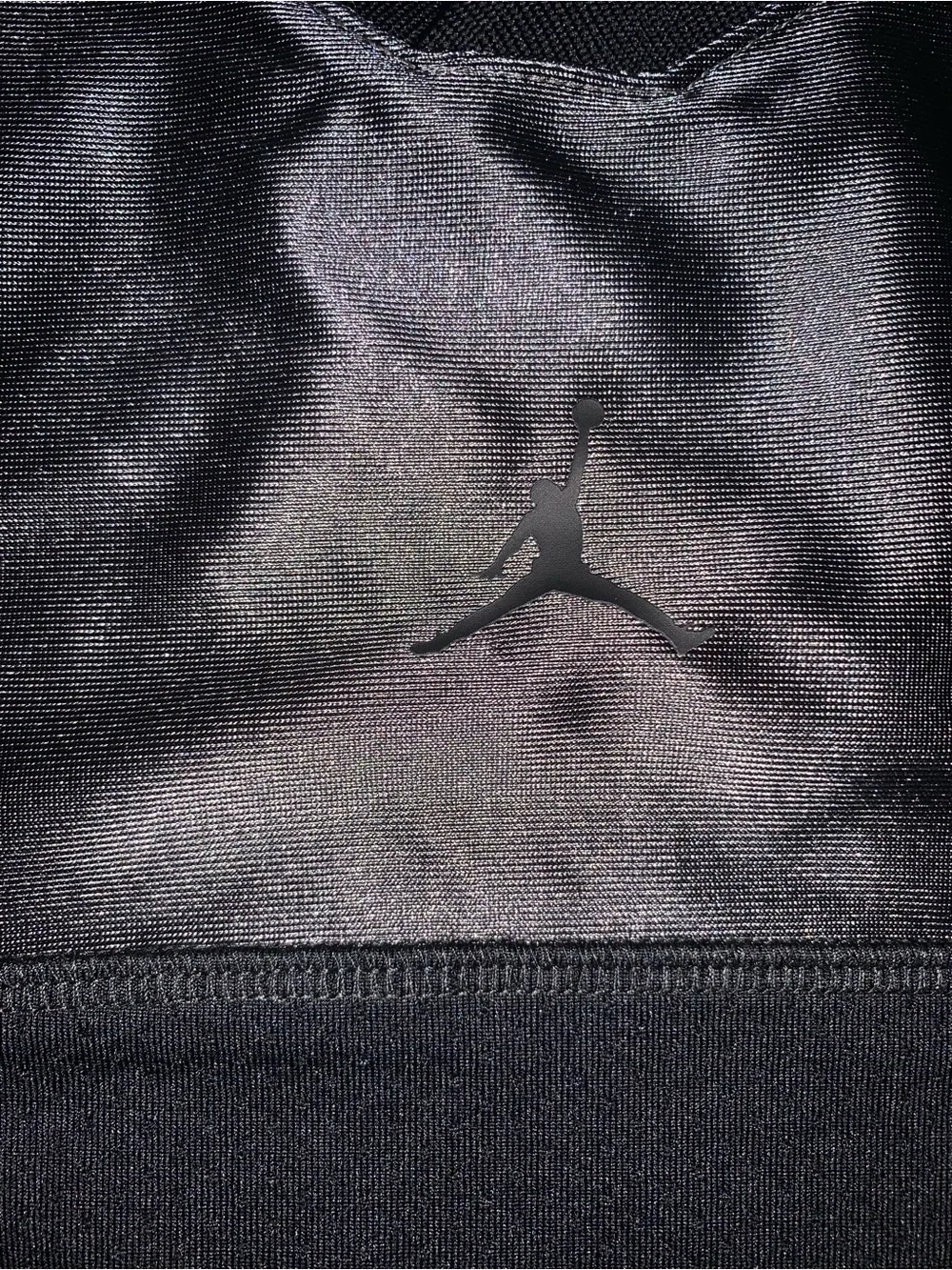 Jordan Flight Men's Jersey Top Black/Iron Grey IF1913-010 Size: Medium